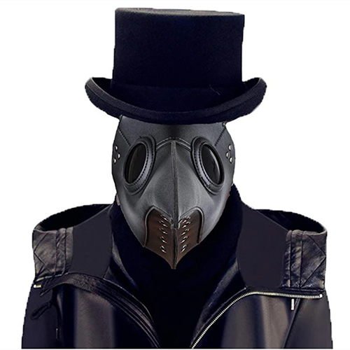 Steampunk Plague Doctor Bird Beak Mask
