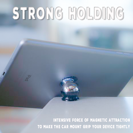 360° Magnetic Sphere Car Phone Mount