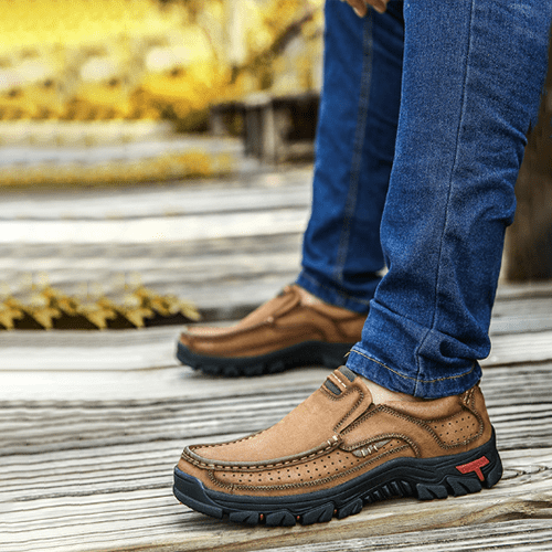 (🔥50% OFF Today)2019 Stylish Men Comfortable Shoes - Waterproof Leather