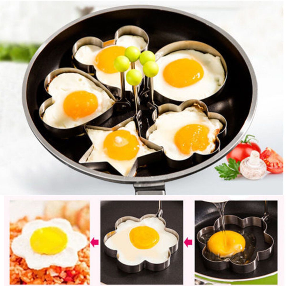 Creative Egg Shaper Pancake Mould