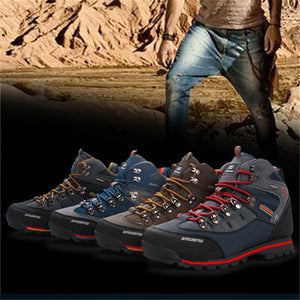 (Free shipping),Autumn and Winter Outdoor Shoes,Men's Hiking Shoes