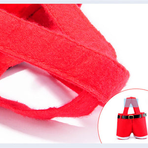 XMAS Hot Sell Festive Christmas Santa Claus Pants Gift Bag  Add Festive Atmosphere NEW