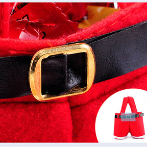 XMAS Hot Sell Festive Christmas Santa Claus Pants Gift Bag  Add Festive Atmosphere NEW