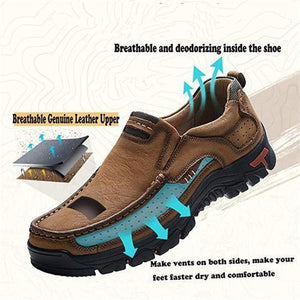 (🔥50% OFF Today)2019 Stylish Men Comfortable Shoes - Waterproof Leather