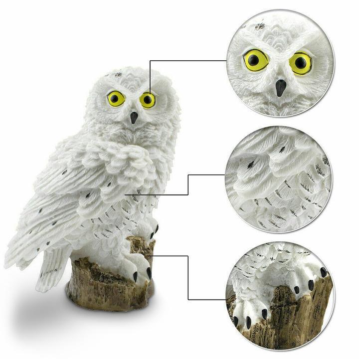 (BUY 2 ONLY $32.98)Solar Powered Waterproof LED Owl Garden Lamp