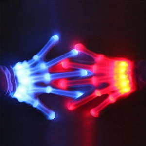 LED Full Hands Lights Gloves 2.0 Set (1 pair)