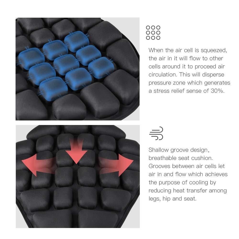 (50% OFF TODAY ONLY)Water Cooling Air Motorcycle Seat Cushion