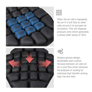(50% OFF TODAY ONLY)Water Cooling Air Motorcycle Seat Cushion