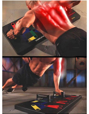 Push-Up Training System Bracket Foldable Multi-Function Push-Up Board Abdominal Muscle Fitness Exercise Tools