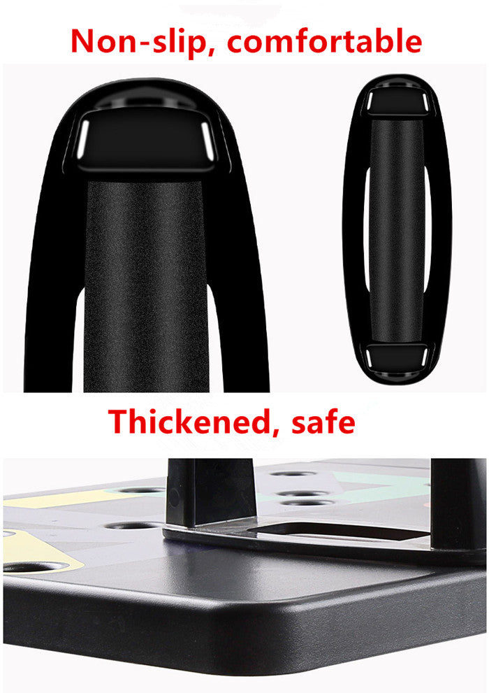 Push-Up Training System Bracket Foldable Multi-Function Push-Up Board Abdominal Muscle Fitness Exercise Tools