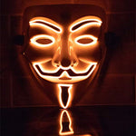 V for Vendetta, Guy Fawkes Light Mask (Buy Two For Free Shipping)