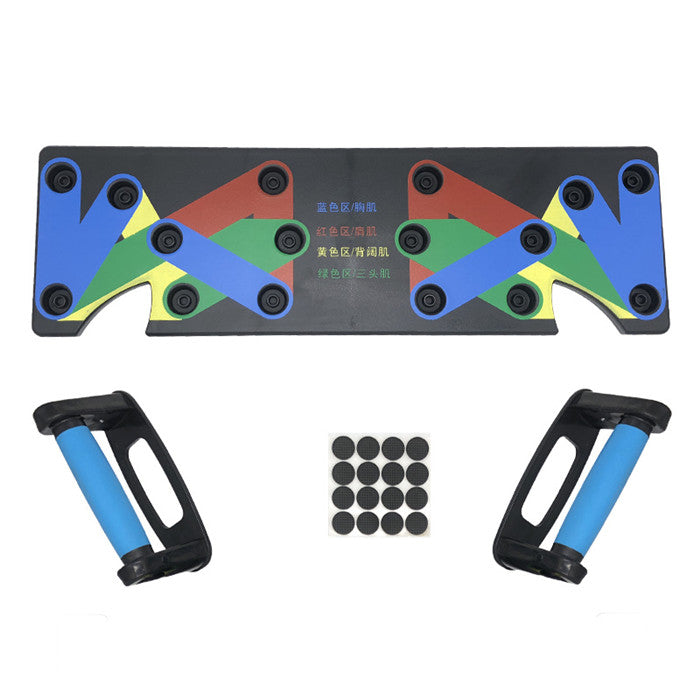 Push-Up Training System Bracket Foldable Multi-Function Push-Up Board Abdominal Muscle Fitness Exercise Tools