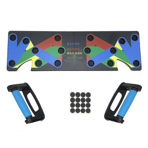 Push-Up Training System Bracket Foldable Multi-Function Push-Up Board Abdominal Muscle Fitness Exercise Tools