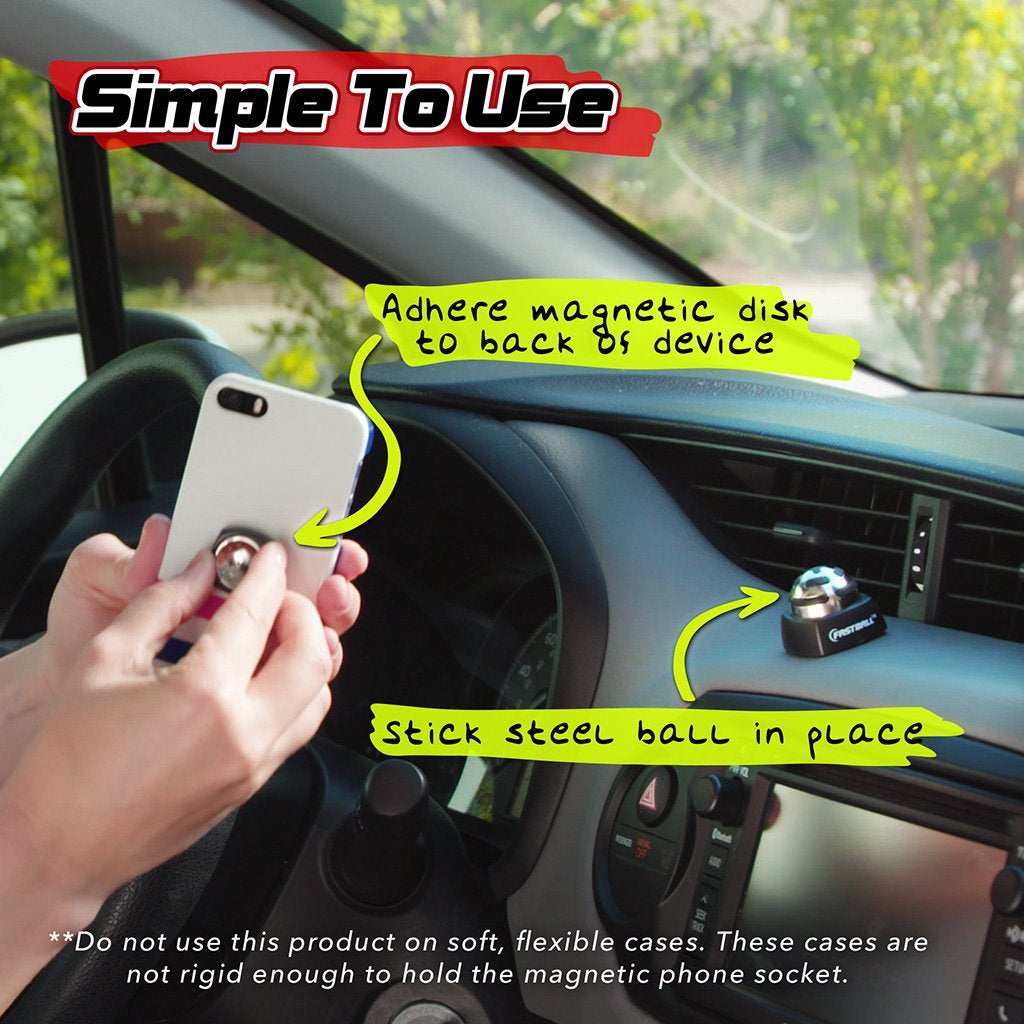 360° Magnetic Sphere Car Phone Mount