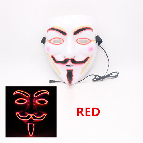 V for Vendetta, Guy Fawkes Light Mask (Buy Two For Free Shipping)