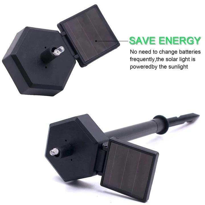 (BUY 2 ONLY $32.98)Solar Powered Waterproof LED Owl Garden Lamp