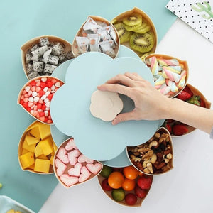 Automatic Flower Petal Snack Holder