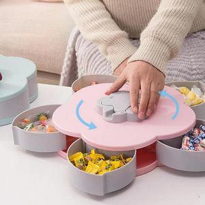 Automatic Flower Petal Snack Holder