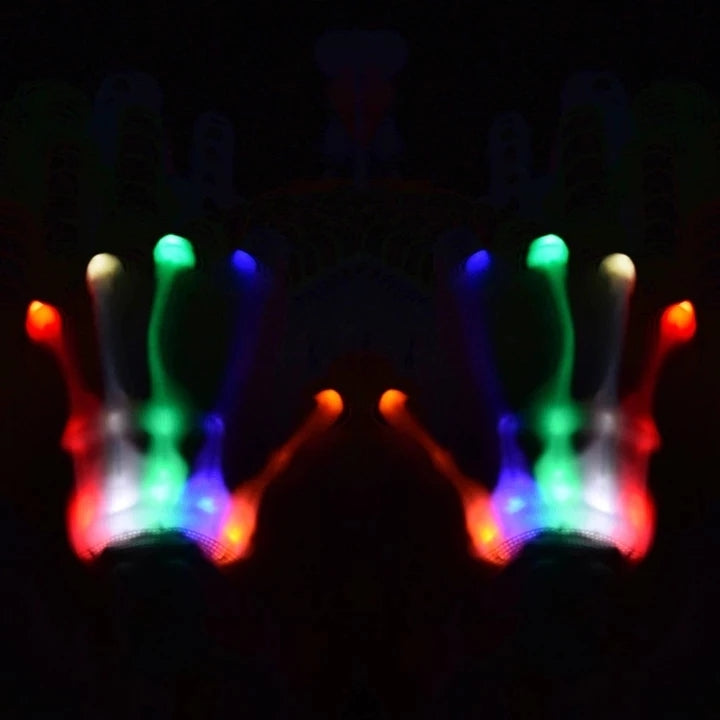 LED Full Hands Lights Gloves 2.0 Set (1 pair)