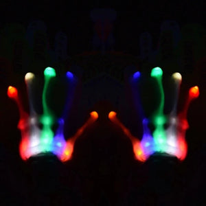 LED Full Hands Lights Gloves 2.0 Set (1 pair)