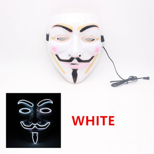 V for Vendetta, Guy Fawkes Light Mask (Buy Two For Free Shipping)