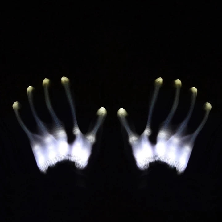 LED Full Hands Lights Gloves 2.0 Set (1 pair)
