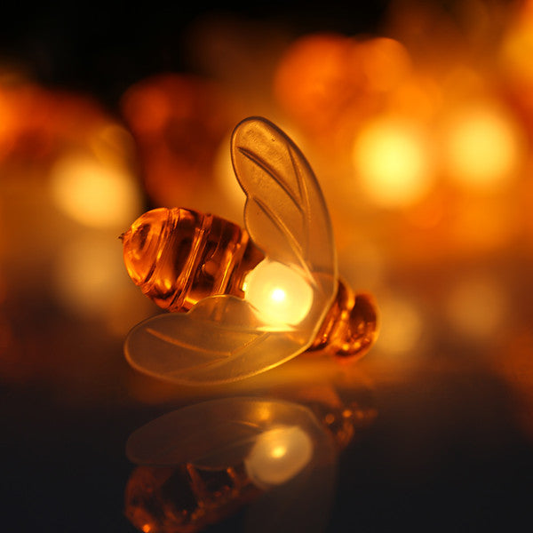 Christmas Led Bee Light String
