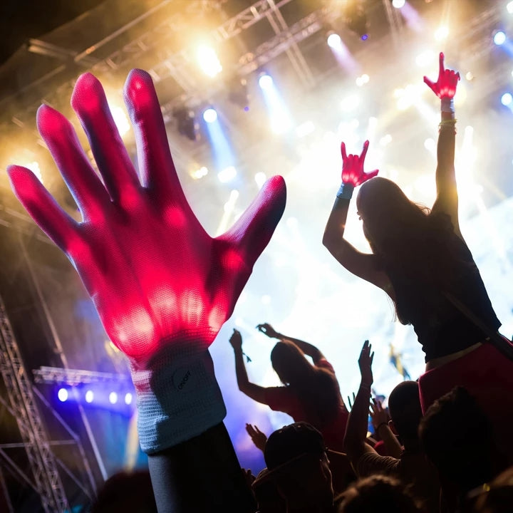 LED Full Hands Lights Gloves 2.0 Set (1 pair)