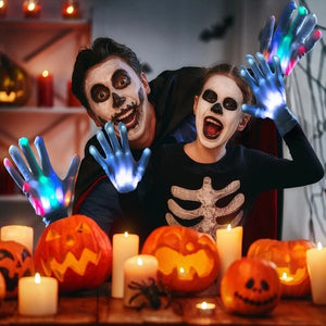 LED Full Hands Lights Gloves 2.0 Set (1 pair)