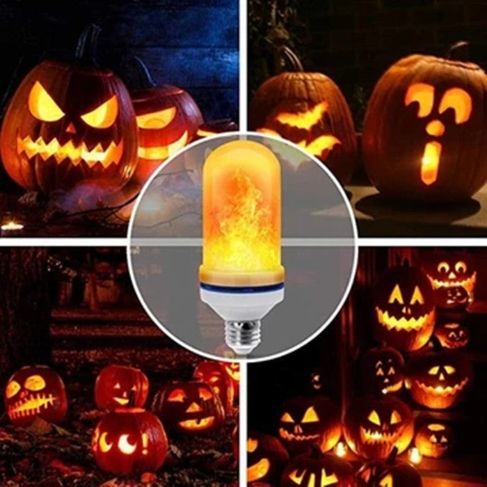 Halloween Sale 50%OFF🔥LED Gravity Effect Fire Light Bulbs