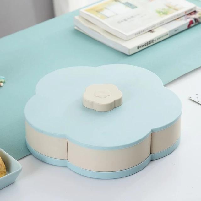 Automatic Flower Petal Snack Holder