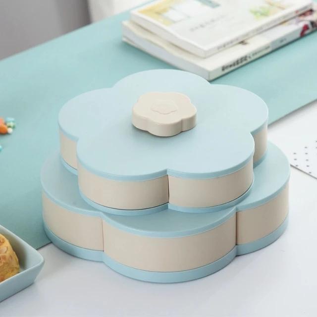 Automatic Flower Petal Snack Holder
